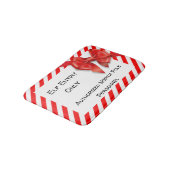 Elf Entry Only | North Pole Christmas Doormat Badmat (Gekanteld)