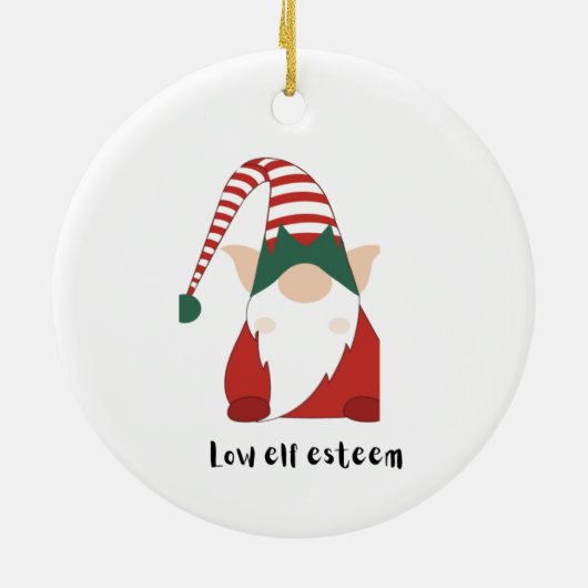 Elf Esteem Ornament (Achterkant)