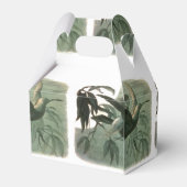 Elf Fairies Elfen Maan Nachtscène Vogel Vliegen Bedankdoosjes (Achterkant)