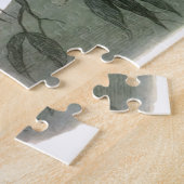 Elf Fairies Elfen Maan Nachtscène Vogel Vliegen Legpuzzel (Zijkant)