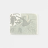 Elf Fairies Elfen Maan Nachtscène Vogel Vliegen Post-it® Notes (Voorkant)