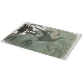 Elf Fairies Elfen Maan Nachtscène Vogel Vliegen Snijplank (Hoek)