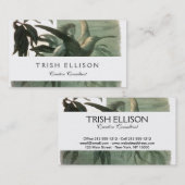 Elf Fairies Elfen Maan Nachtscène Vogel Vliegen Visitekaartje (Voorkant / Achterkant)