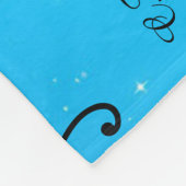 Elf Fairy & Butterfly Fantasy.. Geloof in jezelf Fleece Deken (Hoek)