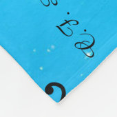 Elf Fairy en Unicorn Fantasy Fleece Deken (Hoek)