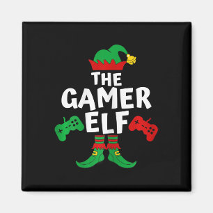 Elf Familie Bijpassende Shirten Kerstcadeaus Video Magneet