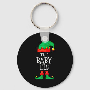 Elf Familie Kerst Grappig De Baby Elf Trui Bo Sleutelhanger