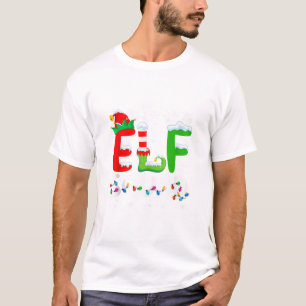 Elf Familie Kerstmis Matching T-shirt