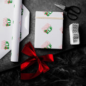 Elf Familie | Mama Elf Kerstvakantie #TeamElf Cadeaupapier