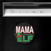 Elf Familie | Mama Elf Kerstvakantie #TeamElf Magneet