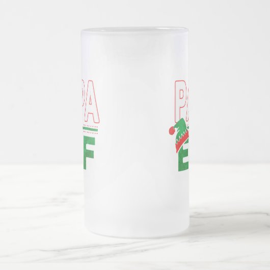 Elf Familie | Papa Elf Kerstvakantie #TeamElf Matglas Bierpul (Center)