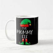 Elf Family Christmas Mommy Mom Mother Mama Elf Swe Koffiemok (Links)