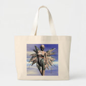 Elf Fantasy Grote Schoudertas Tote Bag (Voorkant)