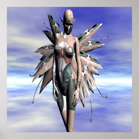 Elf Fantasy Poster (Voorkant)