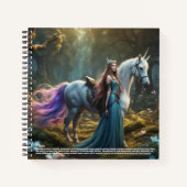 Elf Folklore Hardcover Notitieboek (Voorkant)