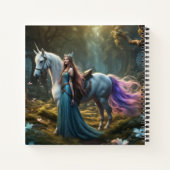 Elf Folklore Hardcover Notitieboek (Achterkant)