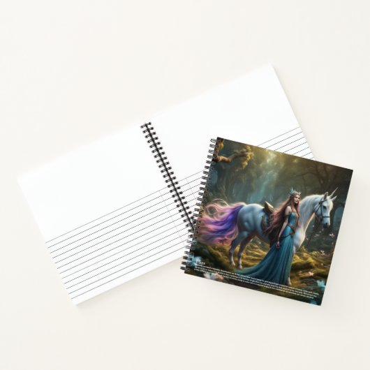Elf Folklore Hardcover Notitieboek (Binnen)