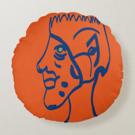 Elf Football Player Rond Kussen