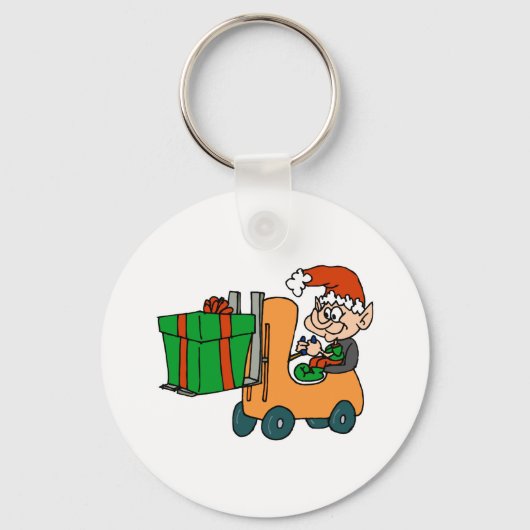 Elf Forklift Sleutelhanger (Voorkant)