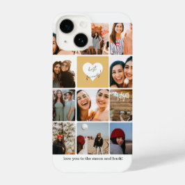 Elf Foto Collage Best Friend Happy Birthday iPhone 14 Hoesje