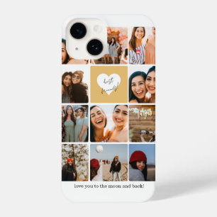 Elf Foto Collage Best Friend Happy Birthday iPhone 14 Hoesje