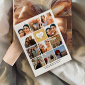 Elf Foto Collage Best Friend Happy Birthday Kaart