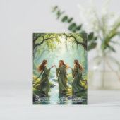 Elf Gathering Briefkaart (Staand voorkant)