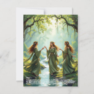 Elf Gathering Briefkaart