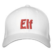 Elf Geborduurde Pet (Voorkant)