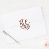ELF gecertificeerde stempel sticker (Envelop)