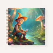 Elf gedicht hardcover notitieboek (Voorkant)