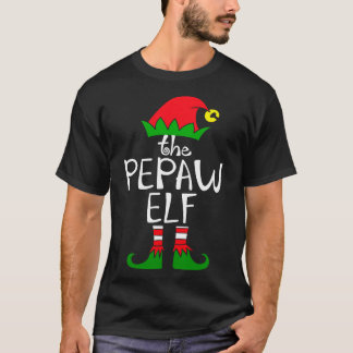 Elf Gezegde De Pepaw Elf Matching Family Group CHR T-shirt