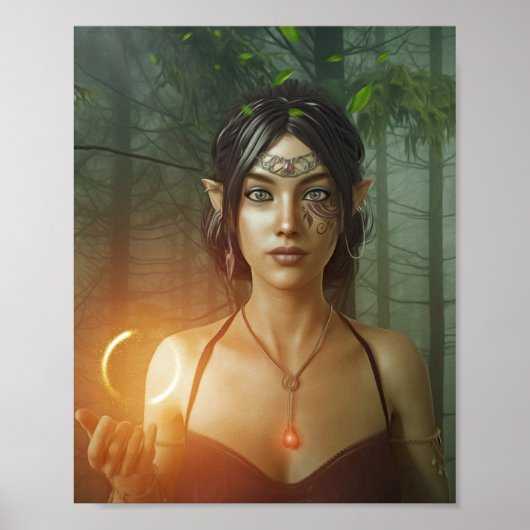  ELF GIRL FANTASY POSTER (Voorkant)