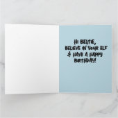 ELF GIRLS BESTIES BFF BIRTHDAY Wenskaarten Kaart (Binnen)