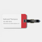 Elf - Glimlachen is mijn favoriet Bagagelabel (Achterkant horizontaal)