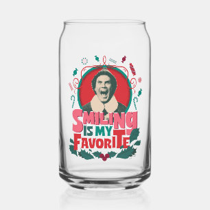 Elf - Glimlachen is mijn favoriet Blikvorm Glas