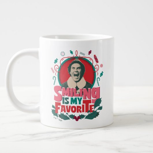 Elf - Glimlachen is mijn favoriet Grote Koffiekop (Links)