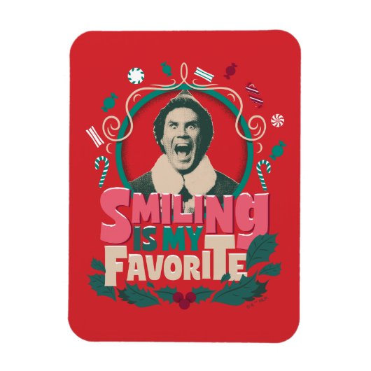 Elf - Glimlachen is mijn favoriet Magneet (Verticaal)