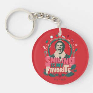 Elf - Glimlachen is mijn favoriet Sleutelhanger