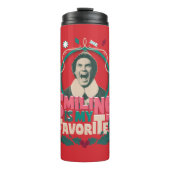 Elf - Glimlachen is mijn favoriet Thermosbeker (Voorkant)