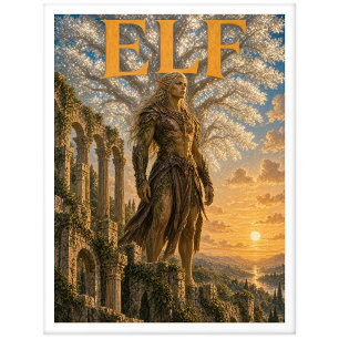 Elf, gotische fantasie monster briefkaart