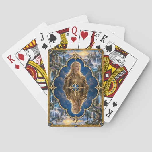 Elf, Gotische Fantasy-Monster Pokerkaarten (Achterkant)