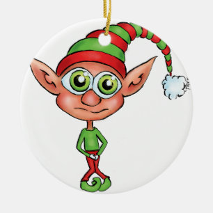 Elf Gotta Pee! Keramisch Ornament