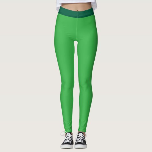 “ELF GREEN" - ACTIVEWEAR LEGGINGS (Voorkant)