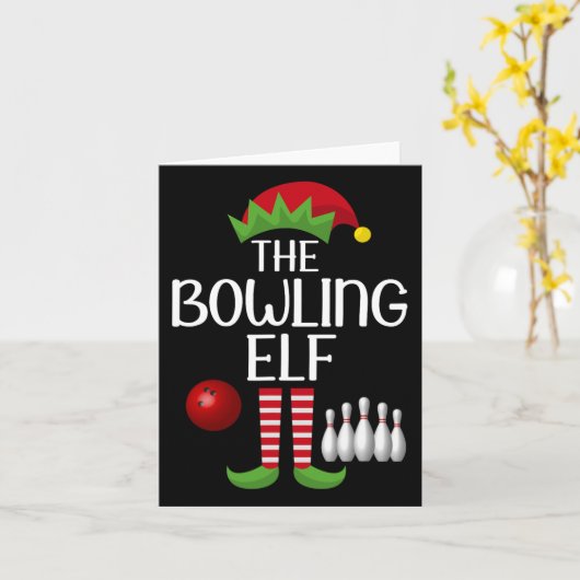 Elf Groep Matching Familie Kerstkostuum De Bo Kaart (Gele Bloem)