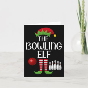 Elf Groep Matching Familie Kerstkostuum De Bo Kaart