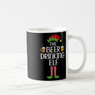 Elf Groep Matching Familie Xmas Kostuum Het Bier D Koffiemok