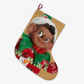 Elf Grote Kerstsok (Voorkant (Hangend))