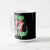 Elf Hakken Squad Kerstvakantie Koffiemok (Voorkant links)