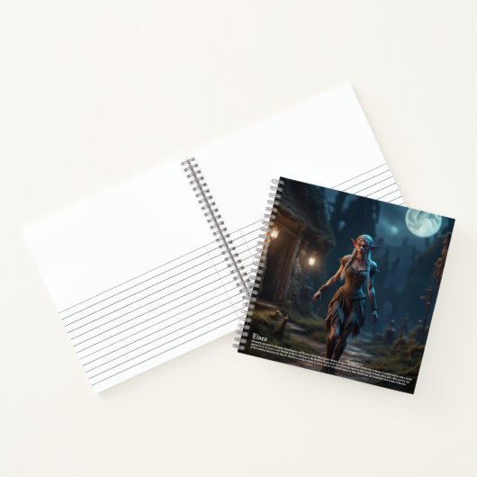 Elf Hardcover Notitieboek (Binnen)